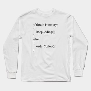 Keep Coding Long Sleeve T-Shirt